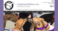 Desktop Screenshot of greyhoundwelfare.org